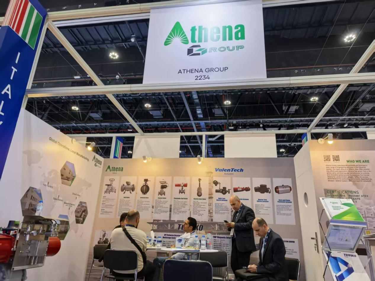 Athena Industrial TEFFIKOrekin bat egin du ADIPEC 2025-en distira egiteko