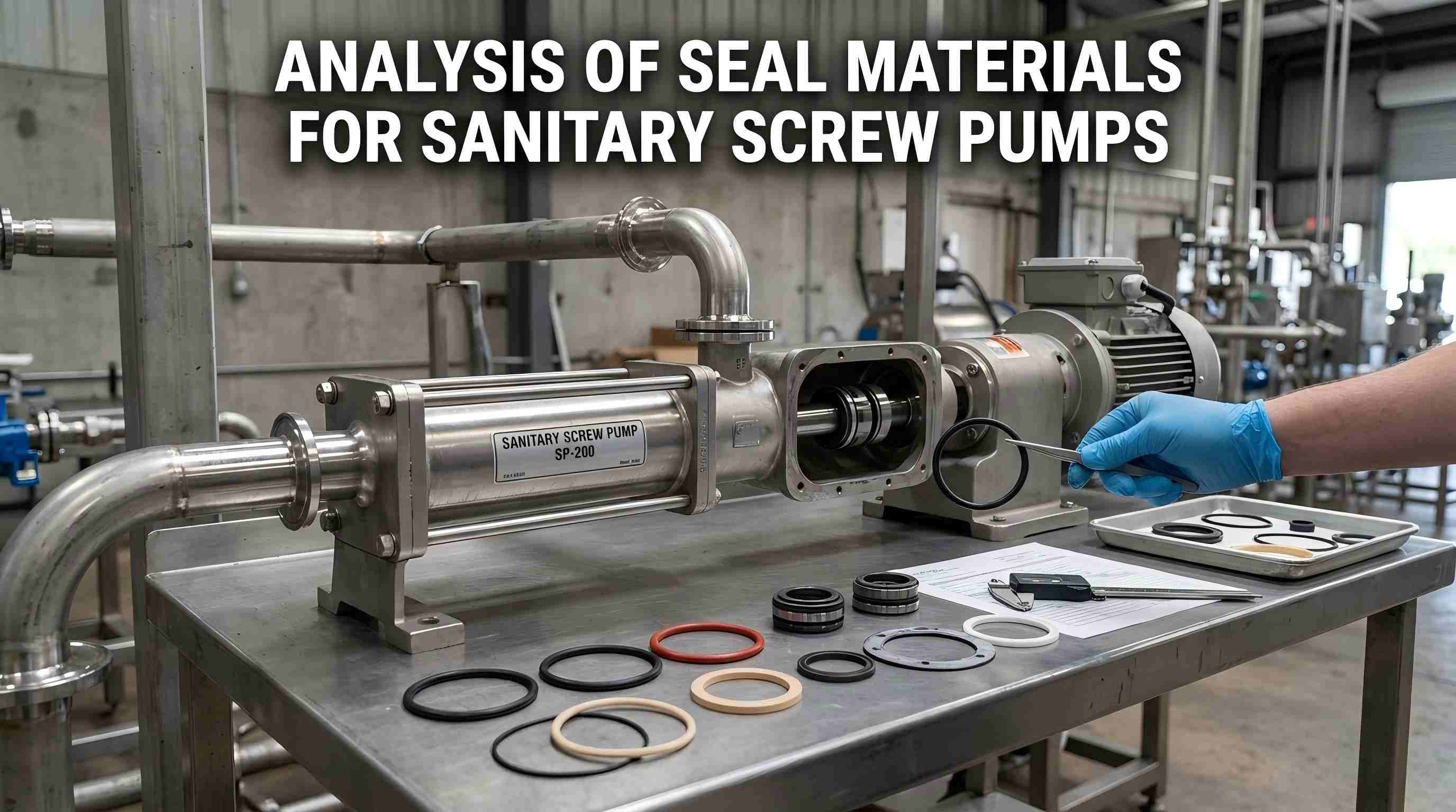 Torloju-ponpa sanitarioetarako zigiluen materialen analisia